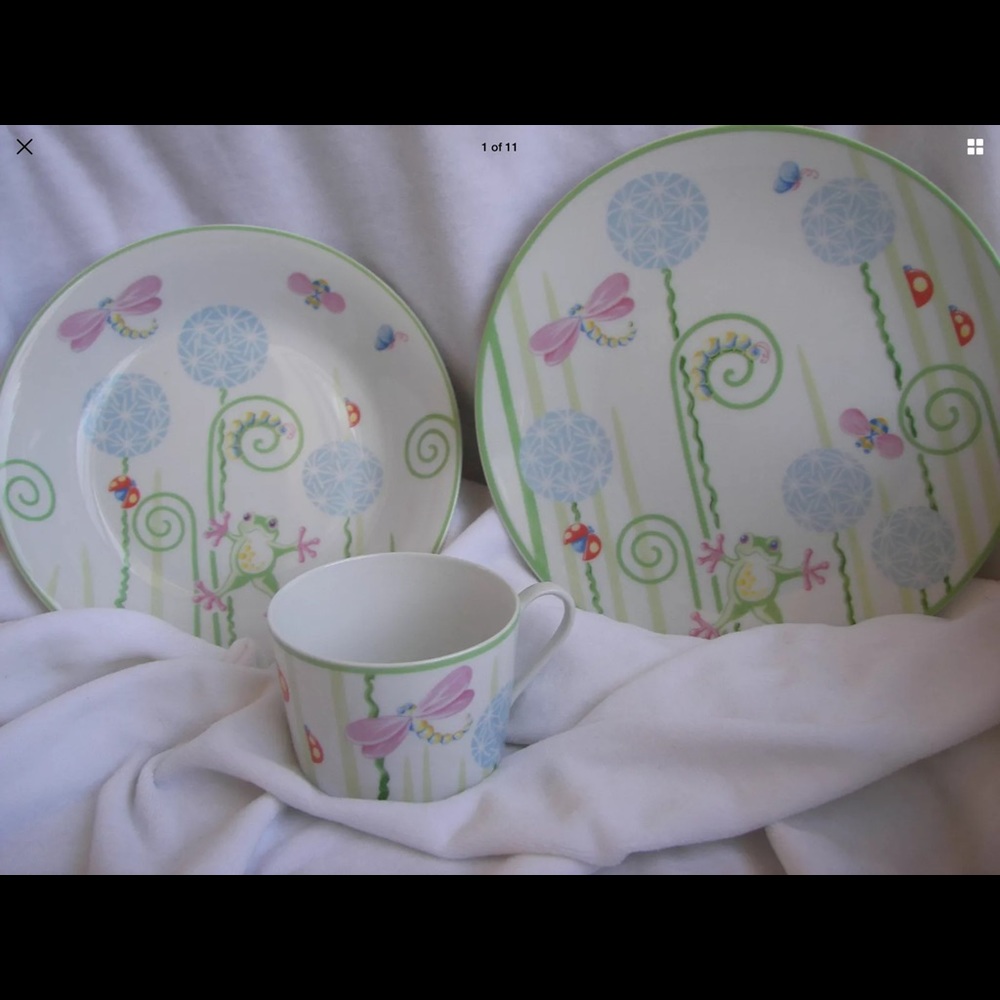 Tiffany & Co. Ceramic Child Feeding Set